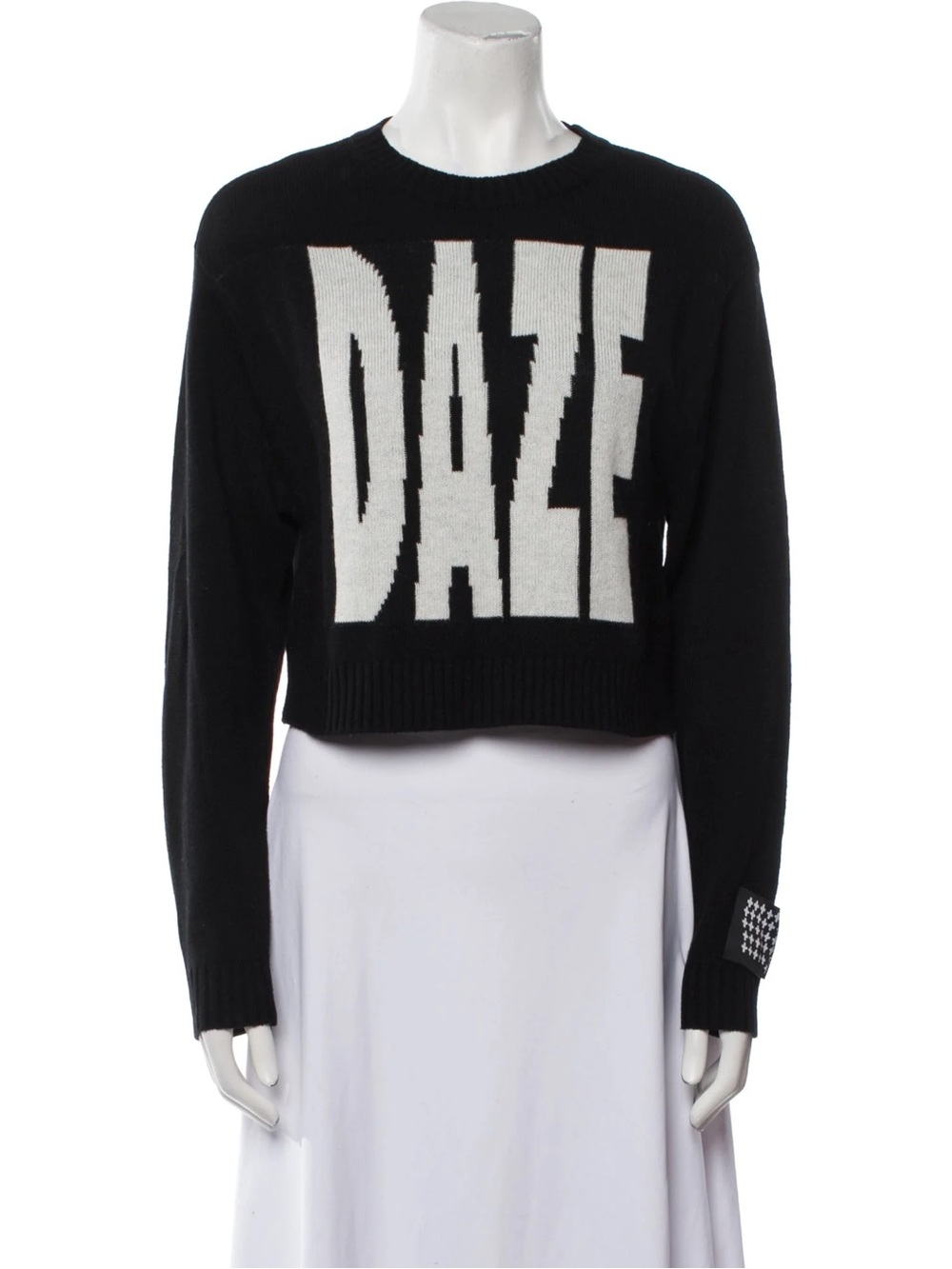 Ksubi DAZE Cropped Crewneck Sweater